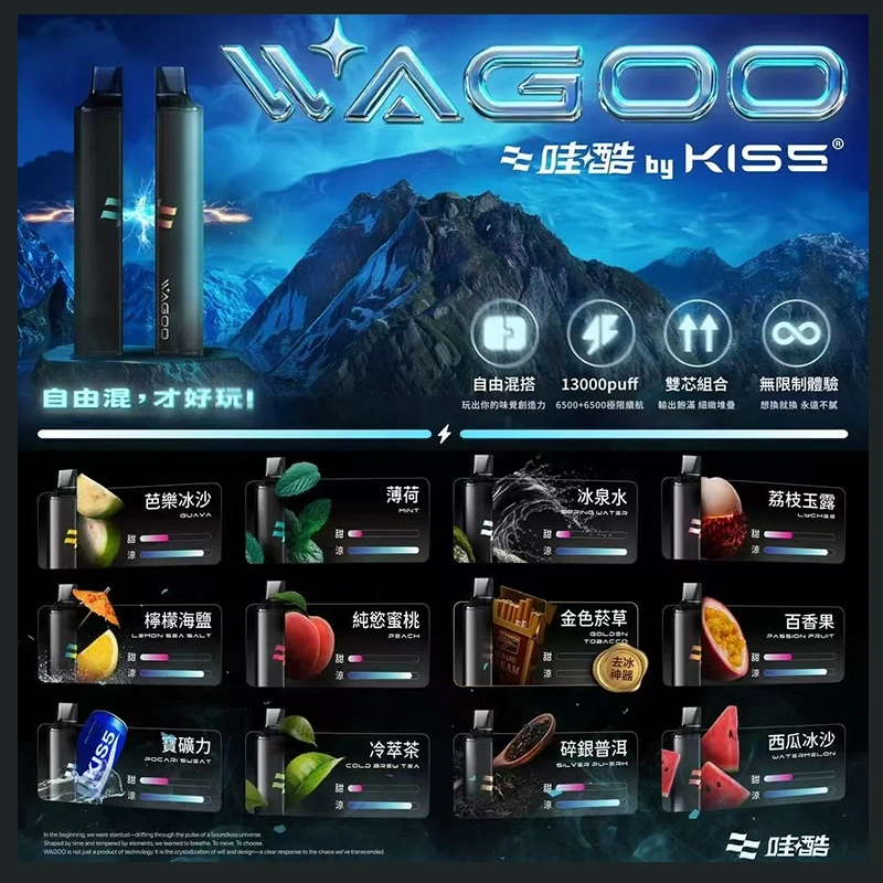 哇酷Kis5-6500口拋棄式_副本.webp WAGOO哇酷Kiss5 6500口拋棄式 | 自由混搭雙口味 | 雙芯組合