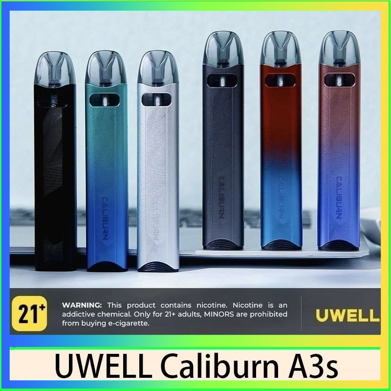 UWELL CALIBURN A3s UWELL Caliburn A3S咖哩棒A3S POD電子煙主機官網評價說明書